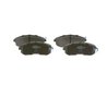 SET PLACUTE FRANA BOSCH 0 986 494 572 - Compatibil cu INFINITI, NISSAN, NISSAN (DFAC)