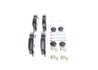 Set placute frana BOSCH 0 986 494 582