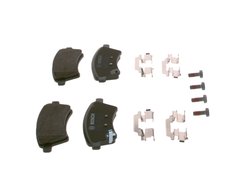 SET PLACUTE FRANA BOSCH 0 986 494 584 - Compatibil cu FIAT, SUZUKI