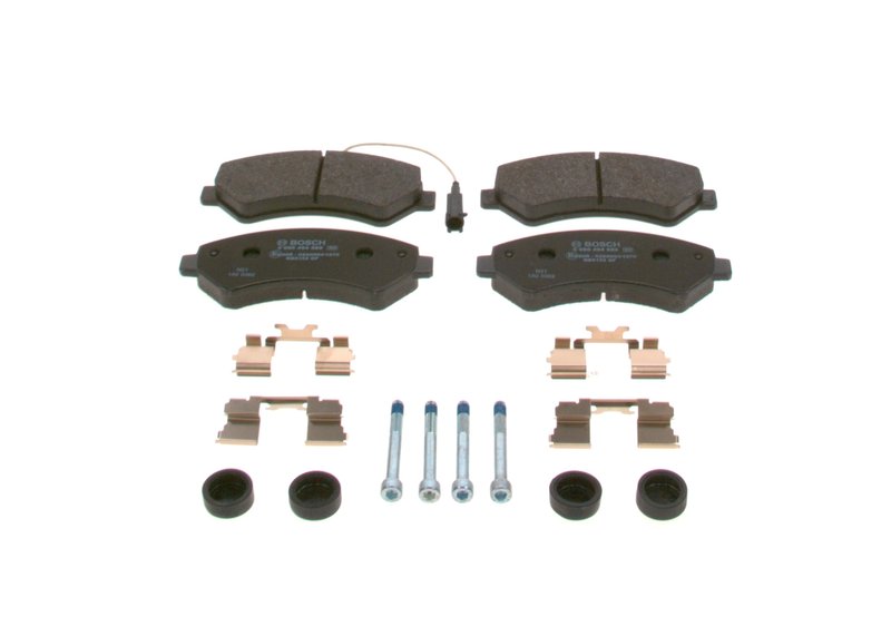 SET PLACUTE FRANA BOSCH 0 986 494 589 - Compatibil cu CITROEN, FIAT, PEUGEOT