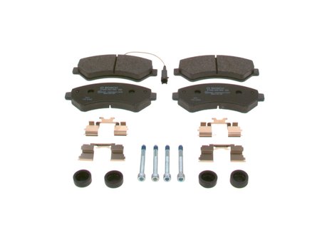 SET PLACUTE FRANA BOSCH 0 986 494 589 - Compatibil cu CITROEN, FIAT, PEUGEOT