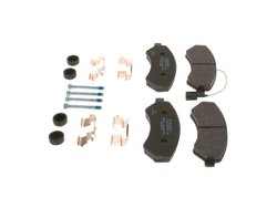 SET PLACUTE FRANA BOSCH 0 986 494 589 - Compatibil cu CITROEN, FIAT, PEUGEOT