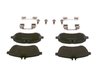 SET PLACUTE FRANA BOSCH 0 986 494 593 - Compatibil cu MERCEDES-BENZ