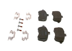 SET PLACUTE FRANA BOSCH 0 986 494 593 - Compatibil cu MERCEDES-BENZ