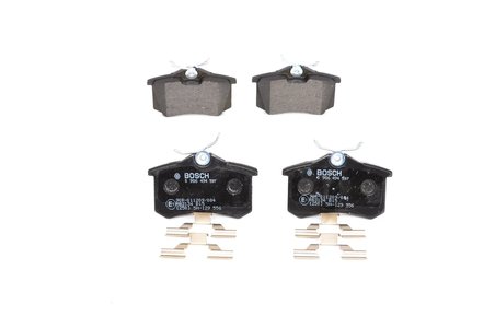 SET PLACUTE FRANA BOSCH 0 986 494 597 - Compatibil cu LANCIA, PEUGEOT, RENAULT, SEAT, VW
