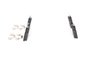 SET PLACUTE FRANA BOSCH 0 986 494 597 - Compatibil cu LANCIA, PEUGEOT, RENAULT, SEAT, VW