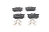 SET PLACUTE FRANA BOSCH 0 986 494 597 - Compatibil cu LANCIA, PEUGEOT, RENAULT, SEAT, VW