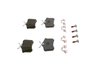 Set placute frana BOSCH 0 986 494 600