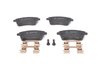 Set placute frana BOSCH 0 986 494 612