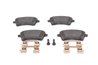 Set placute frana BOSCH 0 986 494 612