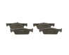 SET PLACUTE FRANA BOSCH 0 986 494 661 - Compatibil cu DACIA, RENAULT, SMART
