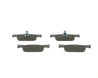 SET PLACUTE FRANA BOSCH 0 986 494 661 - Compatibil cu DACIA, RENAULT, SMART
