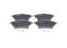 Set placute frana BOSCH 0 986 494 663