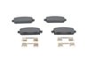 SET PLACUTE FRANA BOSCH 0 986 494 666 - Compatibil cu OPEL, VAUXHALL