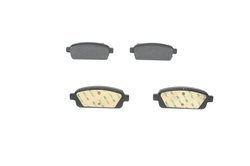 SET PLACUTE FRANA BOSCH 0 986 494 666 - Compatibil cu OPEL, VAUXHALL