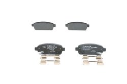 SET PLACUTE FRANA BOSCH 0 986 494 666 - Compatibil cu OPEL, VAUXHALL