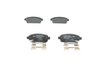 SET PLACUTE FRANA BOSCH 0 986 494 666 - Compatibil cu OPEL, VAUXHALL