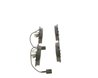 Set placute frana BOSCH 0 986 494 680