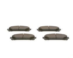 Set placute frana BOSCH 0 986 494 686