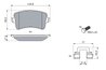 SET PLACUTE FRANA BOSCH 0 986 494 733 - Compatibil cu AUDI
