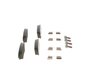 Set placute frana BOSCH 0 986 494 735