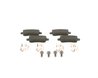 Set placute frana BOSCH 0 986 494 735
