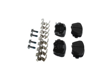 SET PLACUTE FRANA BOSCH 0 986 494 745 - Compatibil cu ABARTH, ALFA ROMEO, JEEP