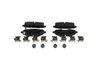 SET PLACUTE FRANA BOSCH 0 986 494 745 - Compatibil cu ABARTH, ALFA ROMEO, JEEP