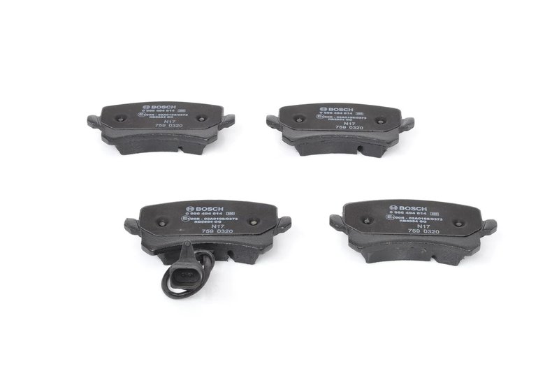 SET PLACUTE FRANA BOSCH 0 986 494 814 - Compatibil cu AUDI