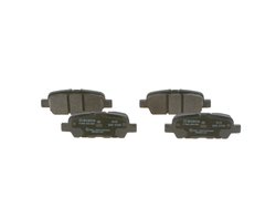 SET PLACUTE FRANA BOSCH 0 986 494 857 - Compatibil cu INFINITI, NISSAN, RENAULT