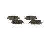 SET PLACUTE FRANA BOSCH 0 986 494 857 - Compatibil cu INFINITI, NISSAN, RENAULT