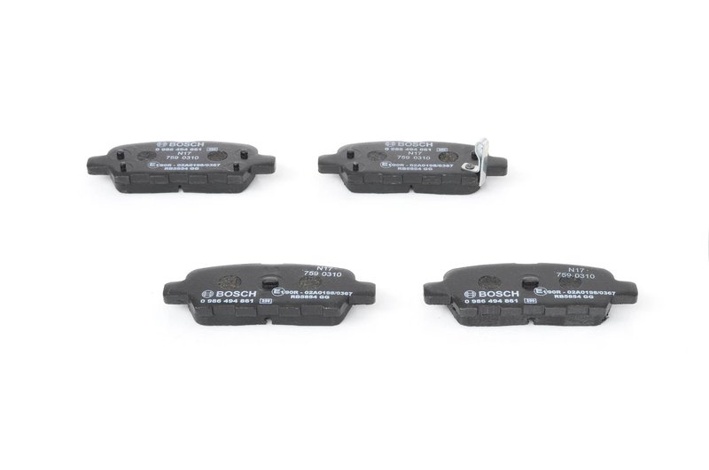 Set placute frana BOSCH 0 986 494 861