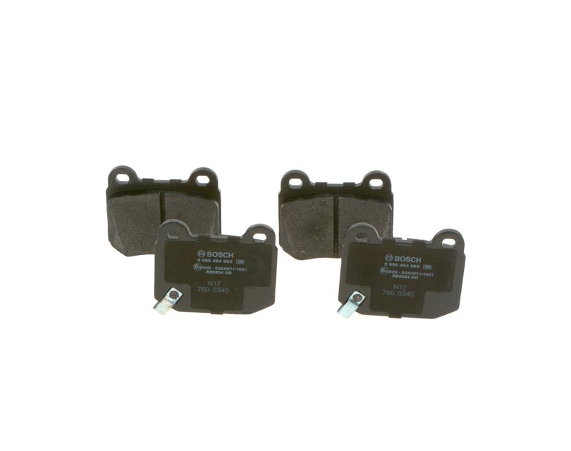 SET PLACUTE FRANA BOSCH 0 986 494 865 - Compatibil cu NISSAN, SUBARU