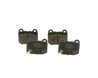 SET PLACUTE FRANA BOSCH 0 986 494 865 - Compatibil cu NISSAN, SUBARU