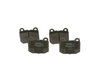 SET PLACUTE FRANA BOSCH 0 986 494 865 - Compatibil cu NISSAN, SUBARU