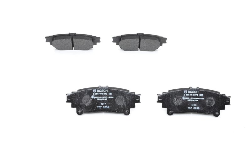 Set placute frana BOSCH 0 986 494 873