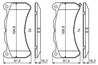 SET PLACUTE FRANA BOSCH 0 986 494 871 - Compatibil cu LEXUS