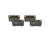 Set placute frana BOSCH 0 986 494 891