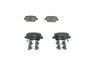 SET PLACUTE FRANA BOSCH 0 986 494 933 - Compatibil cu TOYOTA
