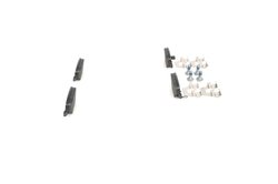 Set placute frana BOSCH 0 986 494 935
