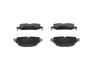 Set placute frana BOSCH 0 986 494 949