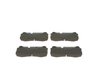 Set placute frana BOSCH 0 986 494 957