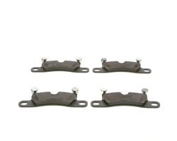 SET PLACUTE FRANA BOSCH 0 986 494 977 - Compatibil cu PORSCHE