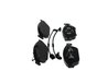 SET PLACUTE FRANA BOSCH 0 986 494 987 - Compatibil cu AUDI