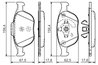 SET PLACUTE FRANA BOSCH 0 986 495 066 - Compatibil cu FORD
