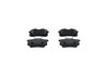SET PLACUTE FRANA BOSCH 0 986 495 231 - Compatibil cu CITROEN, FIAT, LANCIA, PEUGEOT