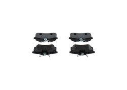 SET PLACUTE FRANA BOSCH 0 986 495 231 - Compatibil cu CITROEN, FIAT, LANCIA, PEUGEOT