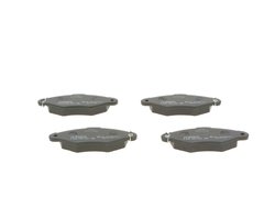 SET PLACUTE FRANA BOSCH 0 986 495 235 - Compatibil cu CITROEN, NISSAN, RENAULT