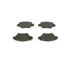 Set placute frana BOSCH 0 986 495 250