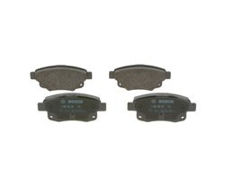 Set placute frana BOSCH 0 986 495 281